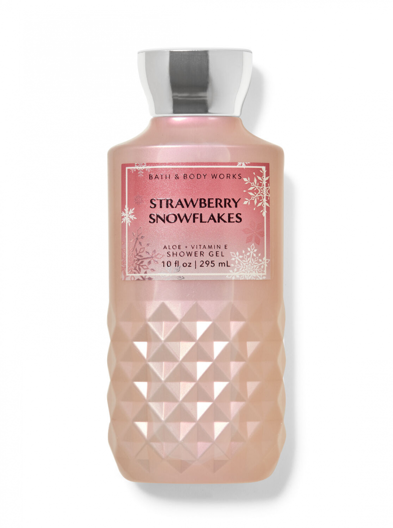 Парфюмерный гель для душа Strawberry Snowflakes от Bath and Body Works  УТП005796 купить ❤️VS Angel Beauty