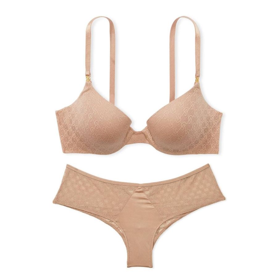 Комплект Icon by Victoria's Secret Push-Up Demi Bra & Panty Victoria's Secret