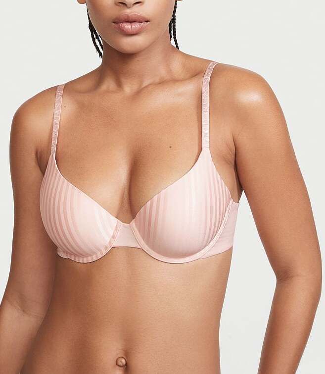 Бюстгальтер Lightly-Lined Demi Bra Pink від Victoria's Secret