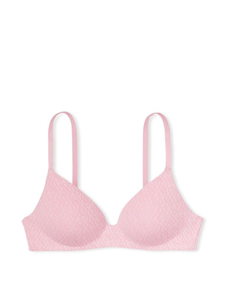 Бюстгальтер Lightly Lined Wireless Bra Babydoll Pink від Victoria's Secret