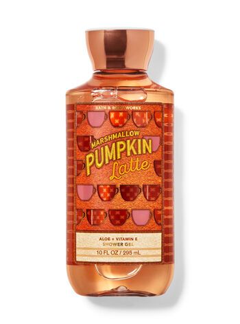 Парфумований гель для душу Marshmallow Pumpkin Latte від Bath and Body Works