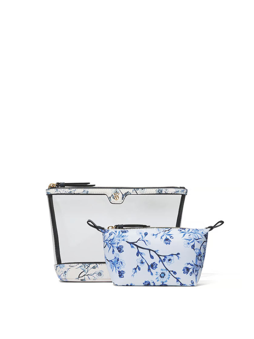 Косметичка Beauty Bag Duo Blue Floral