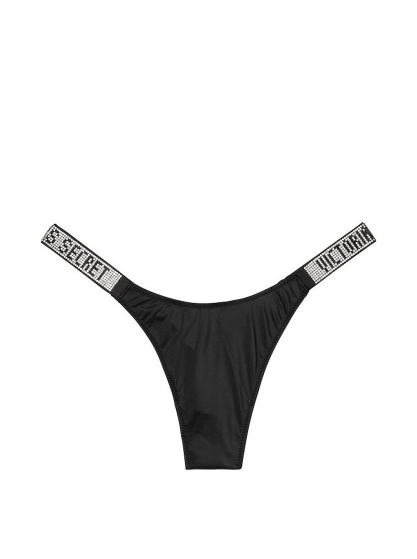 Трусики Very Sexy Shine Strap Thong Panty Black