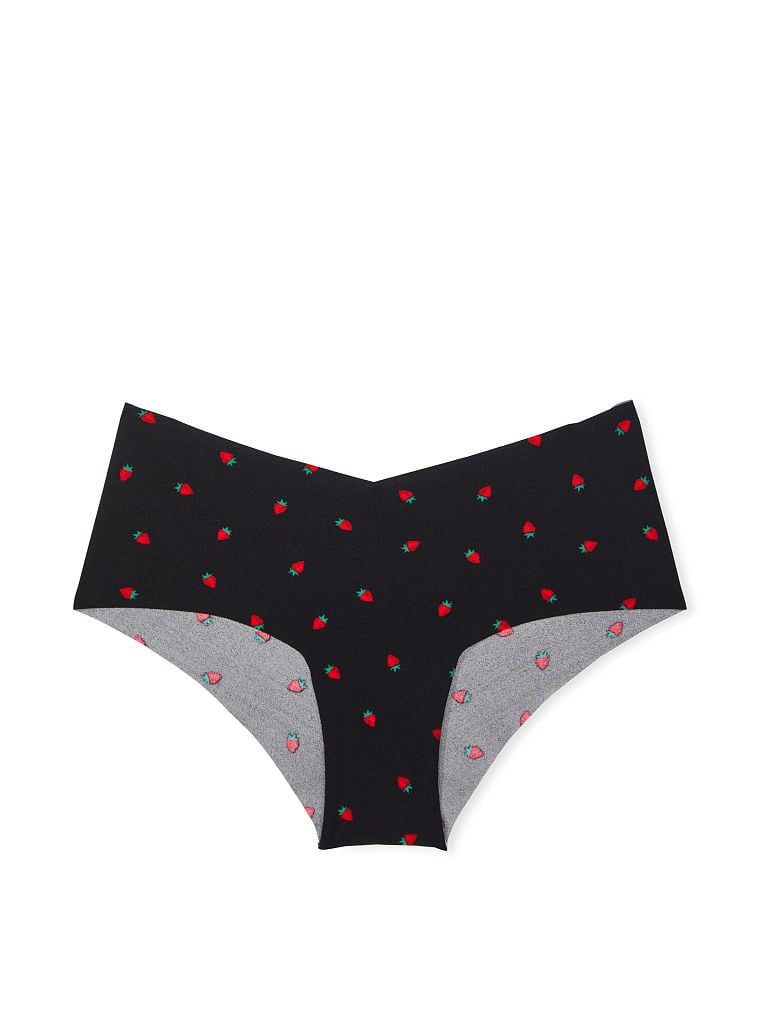 Трусики No-show Cheeky Black Ditsy Strawberry Victoria's Secret