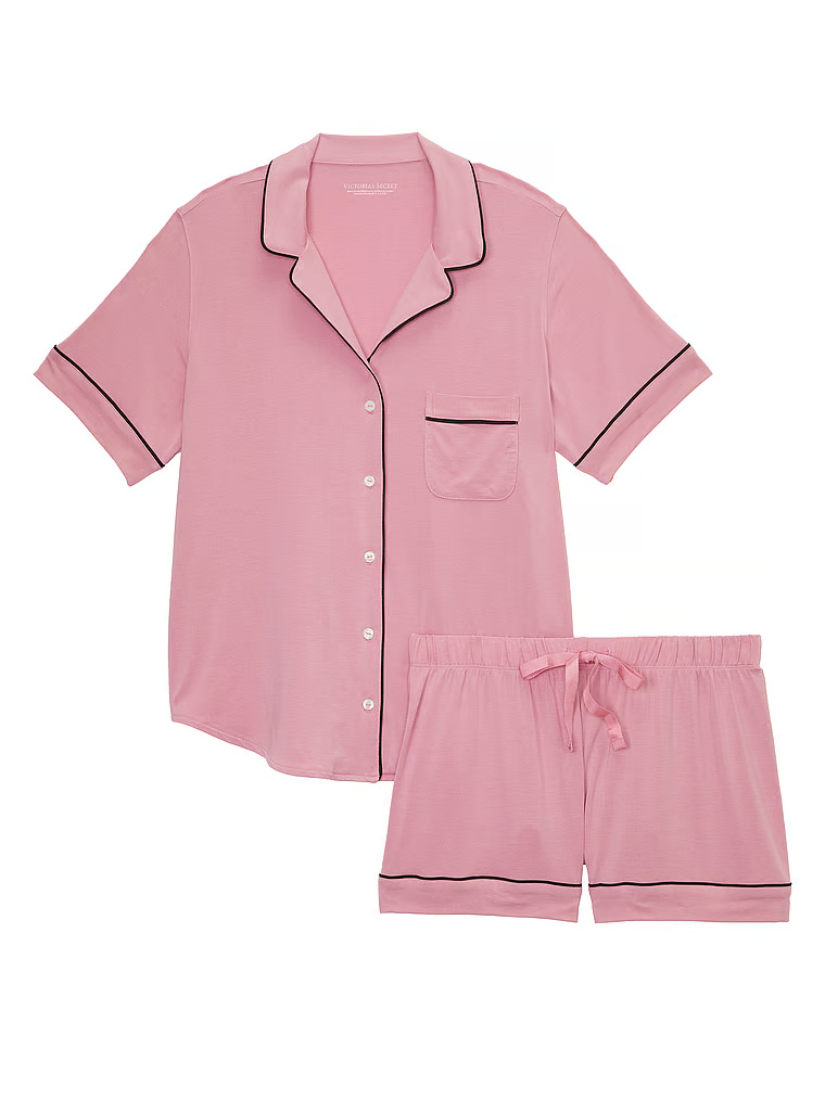 Піжама Modal Short Pajama Set Dusk Mauve Victoria's Secret