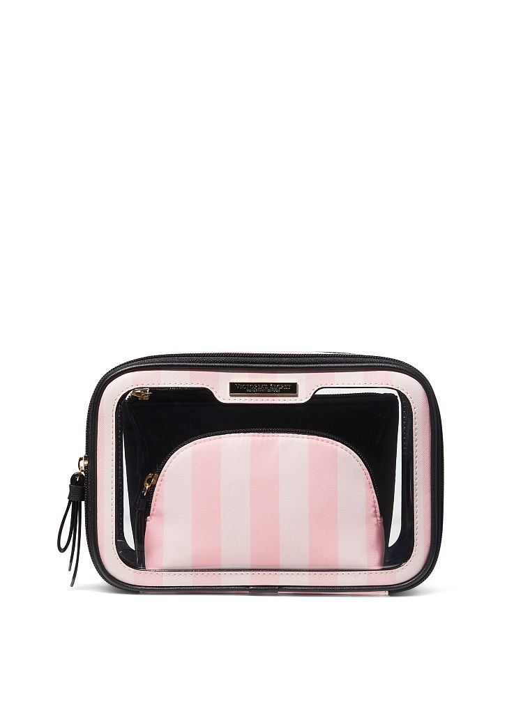 Косметичка 3 в 1 Beauty Bag Trio Iconic Stripe від Victoria's Secret