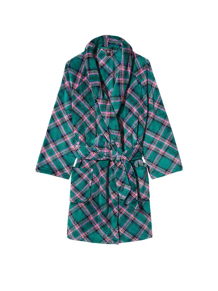 Плюшевий халат Short Cozy Robe XS/S