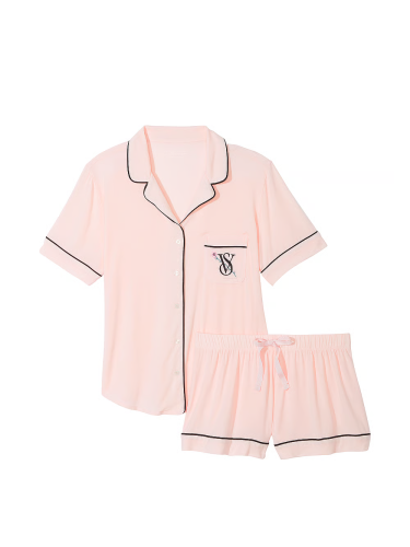Піжама Modal Short Pajama Set Purest Pink Victoria's Secret