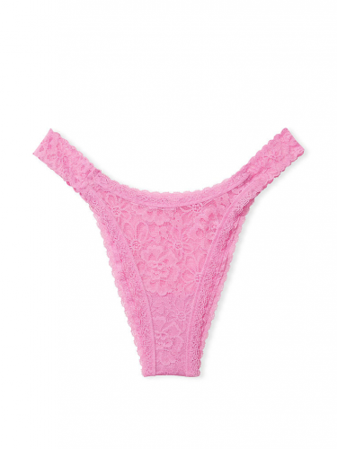 Трусики Victoria's Secret Lacie Brazilian Panty Pink