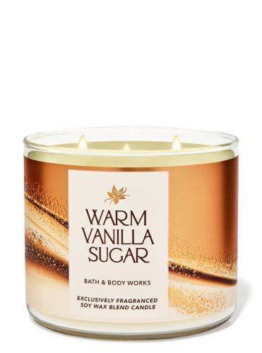 Ароматизована свічка Warm Vanilla Sugar 3-Wick Candle