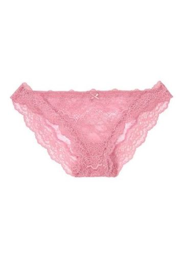 Трусики Dream Angels Floral Lace Cheekini Panty Dusk Mauve
