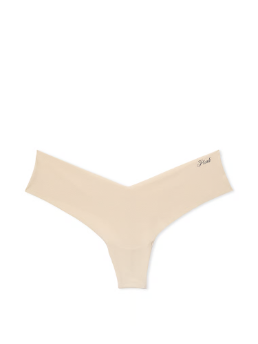 Трусики No-Show High-Leg Thong Panty Marzipan
