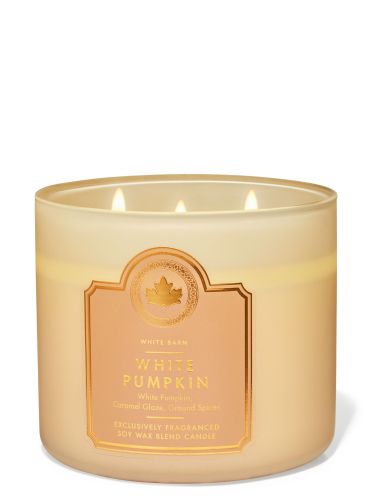 Ароматизована свічка White Pumpkin 3-Wick Candle