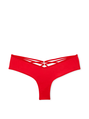 Трусики Strappy Back High-Leg Cheeky Panty Red