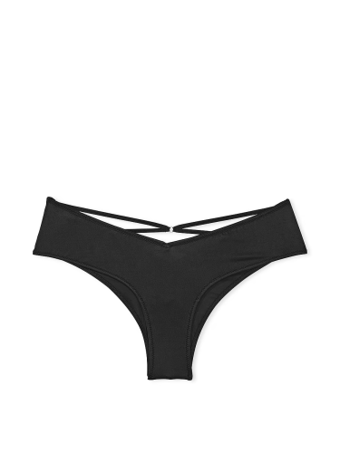 Трусики Strappy Back High-Leg Cheeky Panty Black