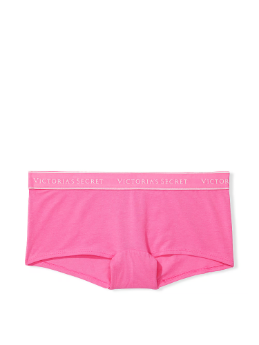 Трусики Logo Cotton Boyshort Panty Hollywood Pink