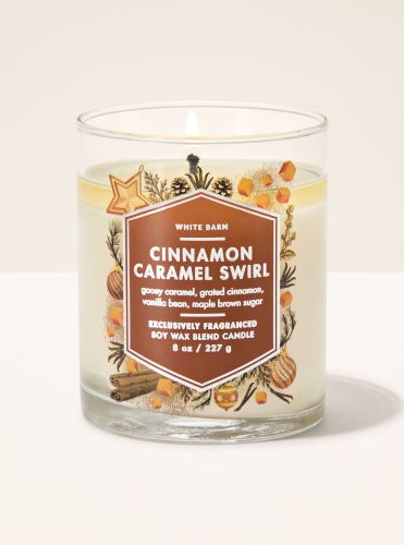 Ароматизована свічка Cinnamon Caramel Swirl 1-Wick Candle