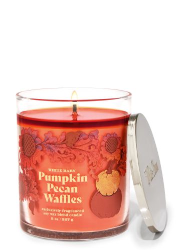 Ароматизована свічка Pumpkin Pecan Waffles 1-Wick Candle