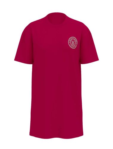 Нічна сорочка Oversize Cotton Sleep Tee Red