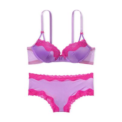 Комплект Tease Push-Up Bra Bikini Purple Paradise Victoria's Secret