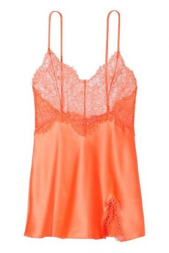 Нічна сорочка Lace Top Coral Rose Victoria's Secret