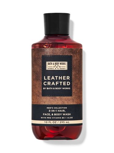 Парфумований гель для душу Leather Crafted 3 in 1 Hair, Face & Body