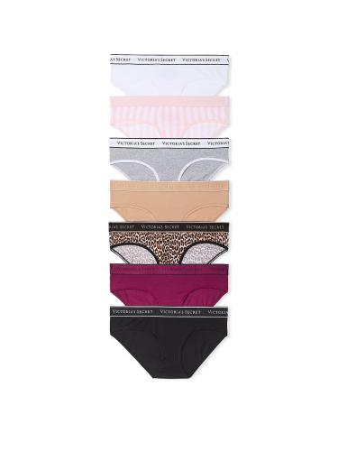 Набір трусиків 7-Pack Cotton Hiphugger Panties