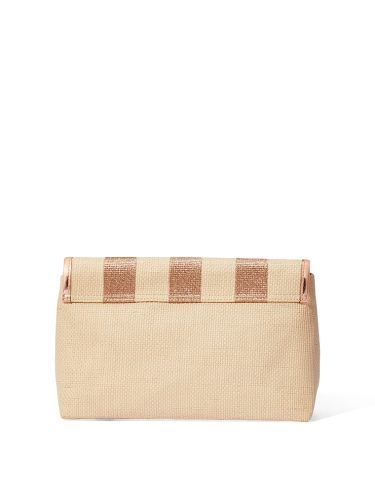 Косметичка клатч The Victoria Straw Clutch