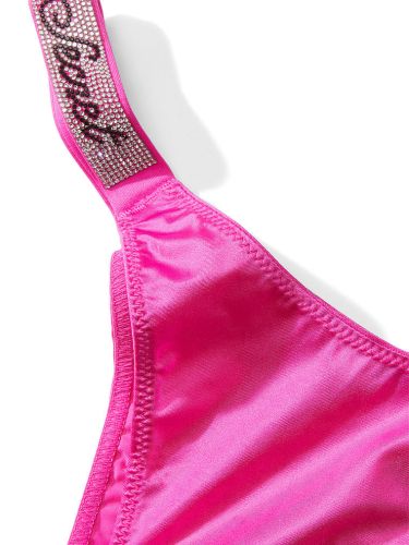 Трусики Shine Strap Thong Panty Fuschia Frenzy