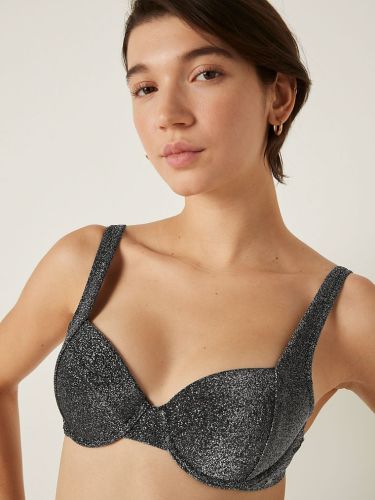 Купальник Victoria's Secret Pink Shimmer Push-Up Black P