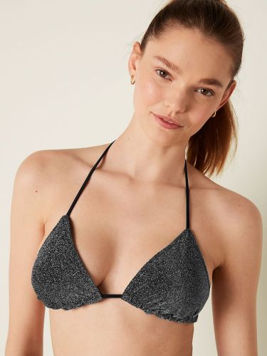 Купальник Victoria's Secret Pink Shimmer Triangle Black