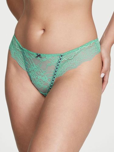 Трусики Victoria's Secret Dream Angels Ribbon Thong Panty Teal