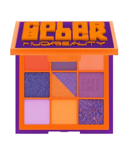 Палітра тіней для повік Color Block Obsessions Orange&Purple Eyeshadow Huda Beauty