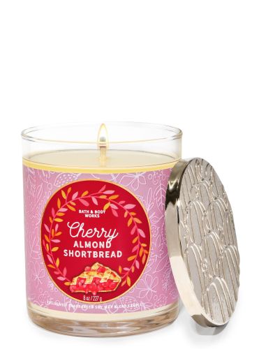 Ароматизована свічка Cherry Almond Shortbread 1-Wick Candle