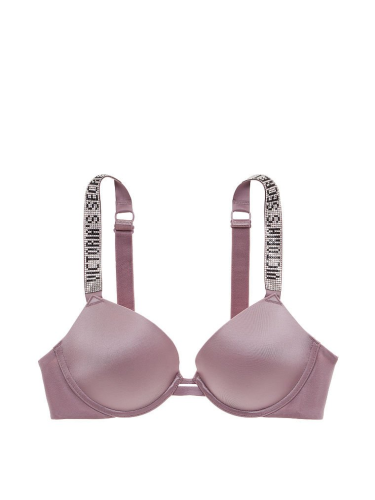 Бюстгальтер Shine Strap Push-Up Bra Mauve
