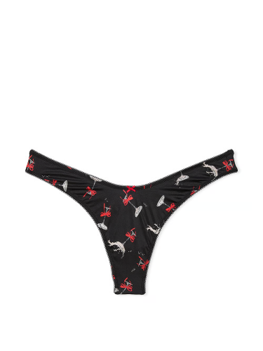 Трусики Very Sexy Smooth Micro High-Leg Thong Panty Black