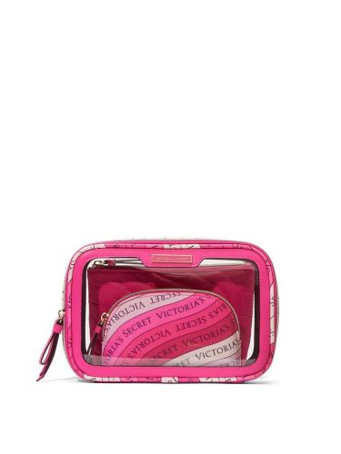 Косметичка 3 в 1 Beauty Bag Trio Pink Swirl Victoria's Secret