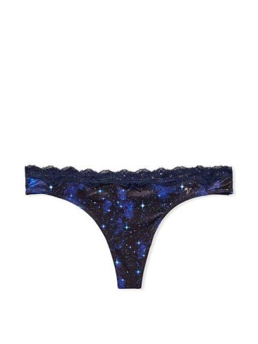 Трусики Lace Thong Panty Stars Victoria's Secret