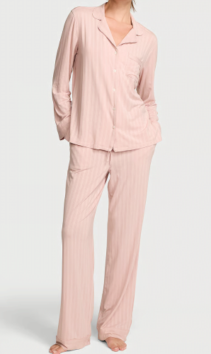 Піжама Modal Long Pajama Set Medium Heather Bare All