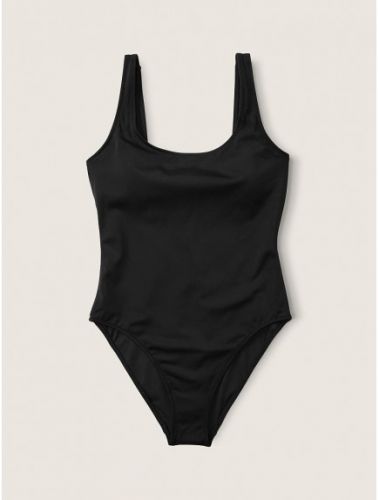 Суцільний купальник Scoop One Piece Swimsuit Pure Black Victoria's Secret