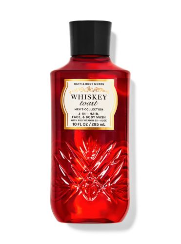 Парфумований гель для душу Whiskey Toast 3 in 1 Hair, Face & Body