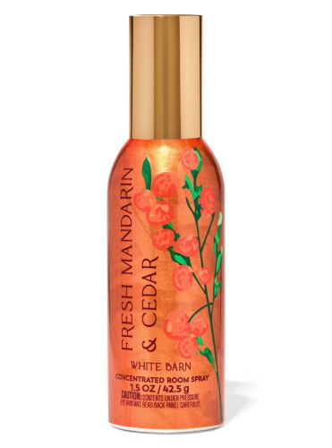 Концентрований спрей для дому Fresh Mandarin & Cedar Room Spray