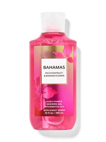 Парфюмерный гель для душа Bahamas Passionfruit & Banana Flower от Bath and Body Works