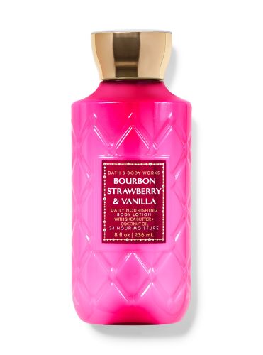 Парфумований лосьйон для тіла Bourbon Strawberry & Vanilla