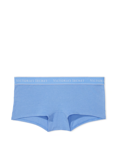 Трусики Logo Cotton Boyshort Panty Blue Bonnet