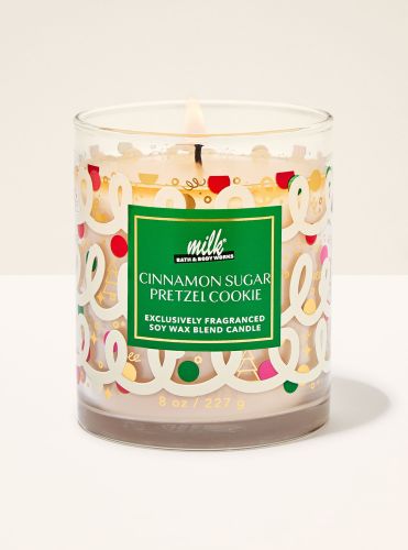 Ароматизована свічка Cinnamon Sugar Pretzel Cookie 1-Wick Candle
