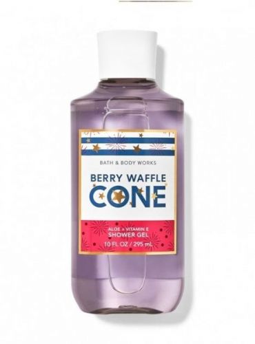 Парфумований гель для душу Berry Waffle Cone від Bath and Body Works