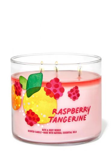 Ароматизована свічка Raspberry Tangerine від Bath & Body Works