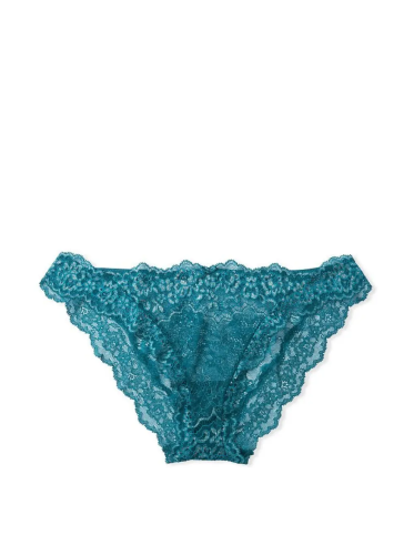 Трусики Dream Angels Floral Lace Cheekini Panty Blue