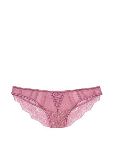 Трусики Dream Angels Floral Lace Cheekini Panty Mauve